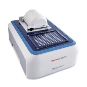 NanoDrop Eight current eight-channel microvolume spectrophotometer