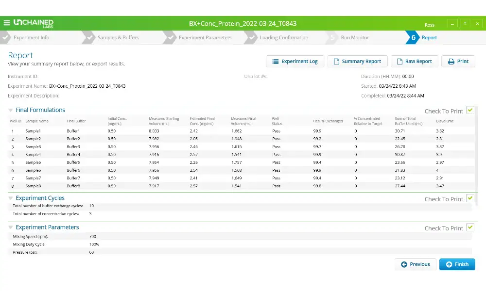 Unagi 實驗報告範例