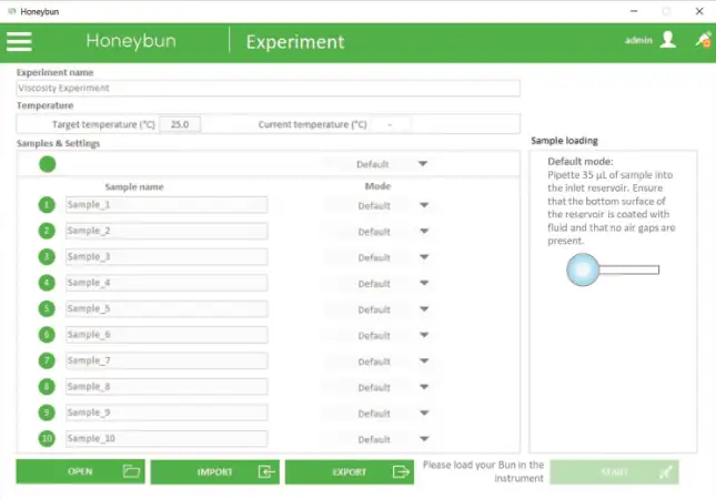 Honeybun 軟體操作介面