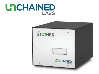 Stunner 生物製劑分析系統 - Unchained Labs 唯一整合 UV/Vis 與 DLS 的微量盤式蛋白質表徵平台