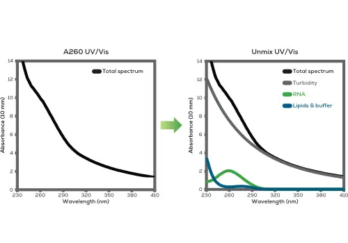 LNP Unmix前後對比圖